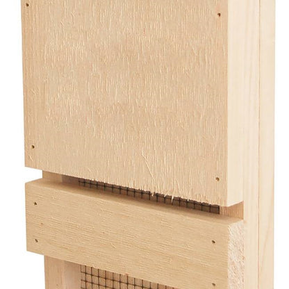 Outdoor Wood Bat House Kit - Holds up to 12 Bats - Made in USA