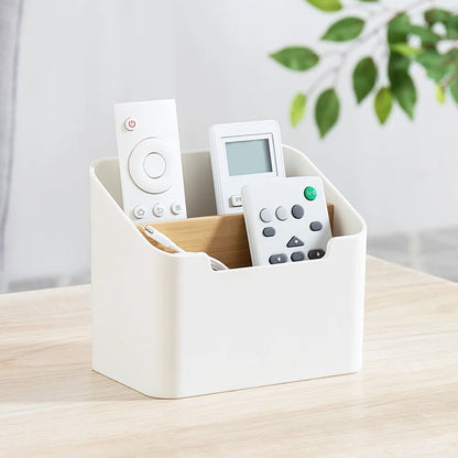 Simple Desk Office Storage Rack  Desktop Pencil Remote Control Debris Stationery Household Living Room Supplies Home Organizer