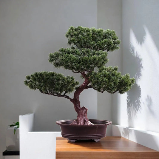 Artificial Bonsai Tree Potted Plant Decoration for Living Room