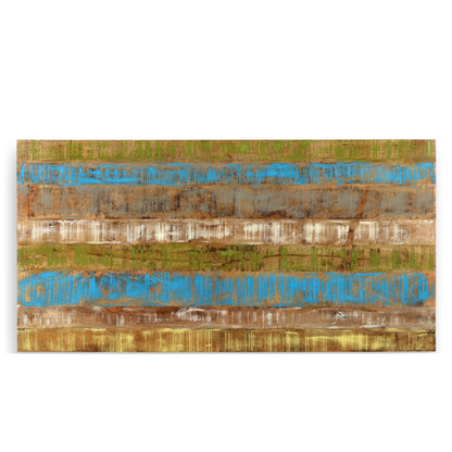 Timbergirl Suman Rustic Multicolor Dining Table
