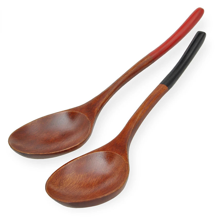 1Pc Wooden Spoon Bamboo Kitchen Cooking Utensil Tool Soup Teaspoon Catering For Wooden Spoon