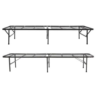 Twin size Black Metal Platform Bed Frame