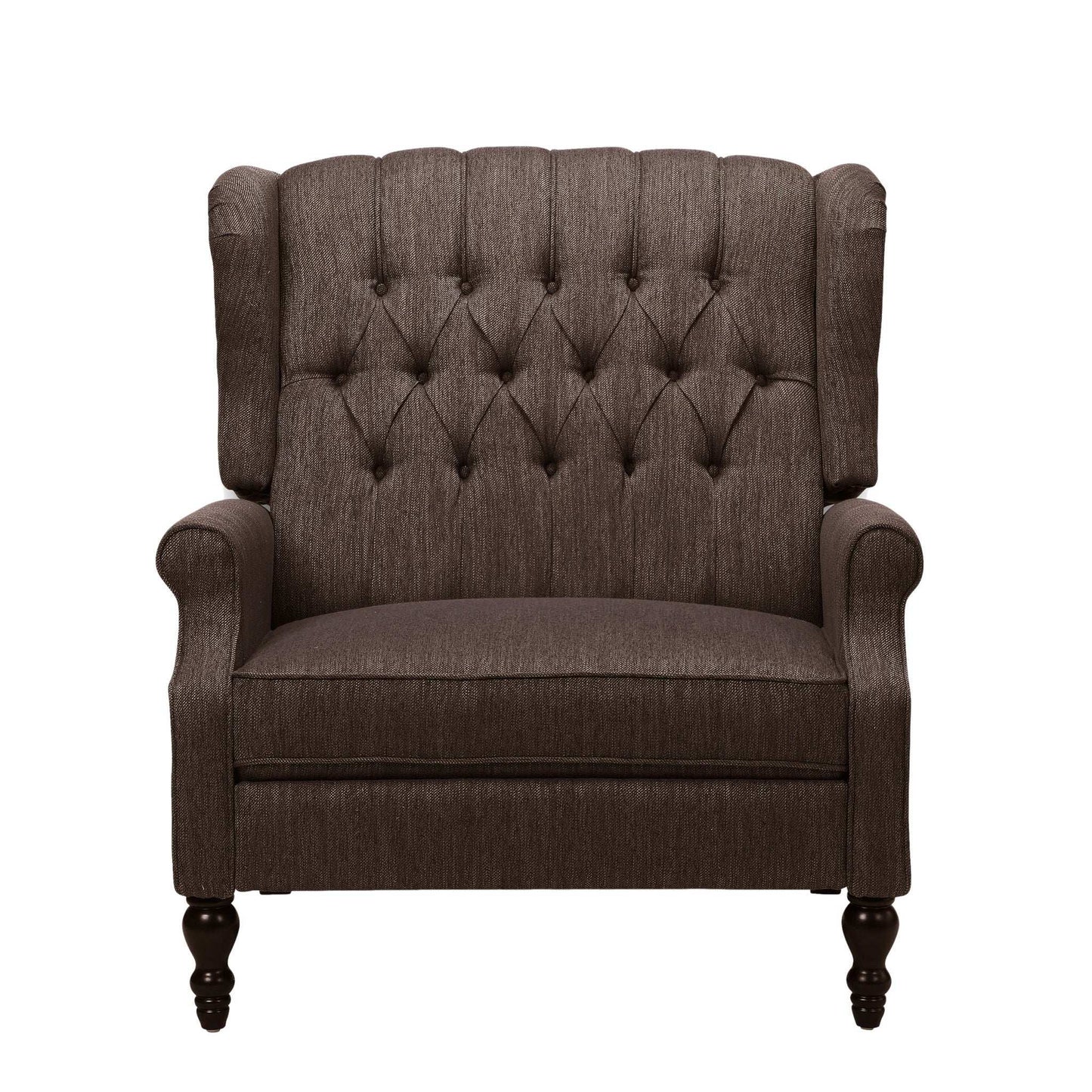 Dunham - Contemporary Fabric Tufted Oversized Pushback Recliner
