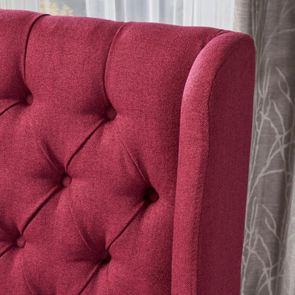 Sophisticated Tufted Dining Chair With High Back Design