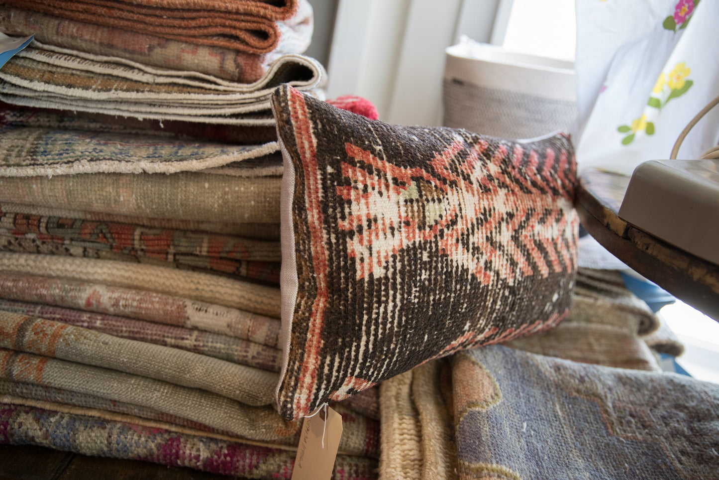 Vintage Rug Fragment Pillow