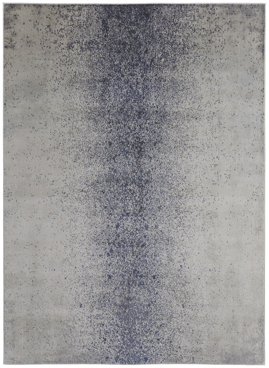 7' X 10' Gray Abstract Area Rug